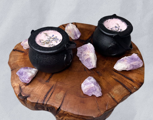 Lavender cauldron bombs